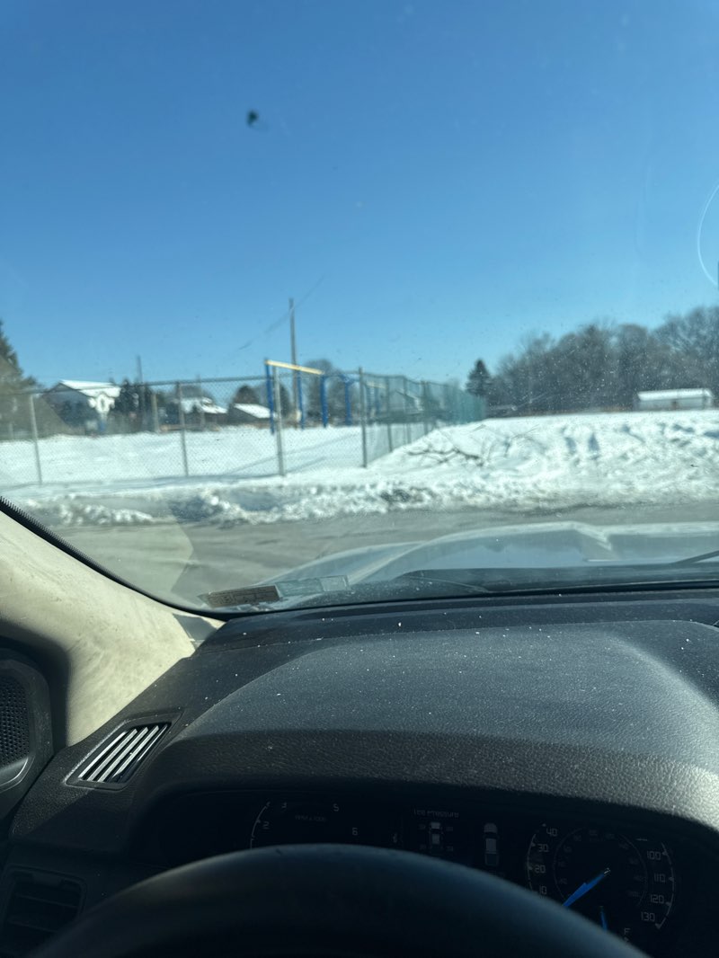walking near me in Ferndale Ballfields in winter