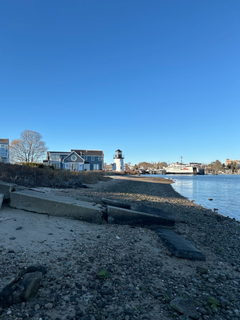 walking near me in Hyannis Village Green in winter
