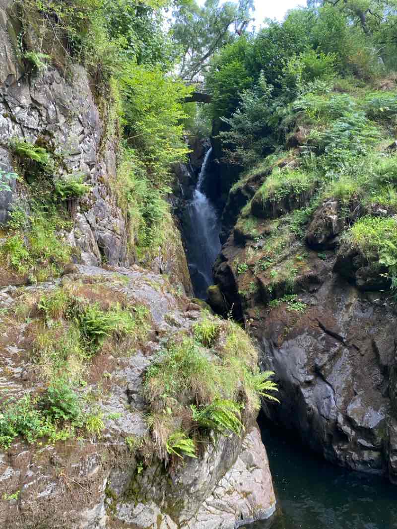 walking near me in Aira Force in summer