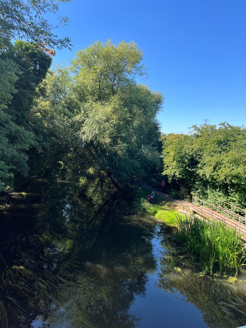 walking near me in The Rally Community Park in winter
