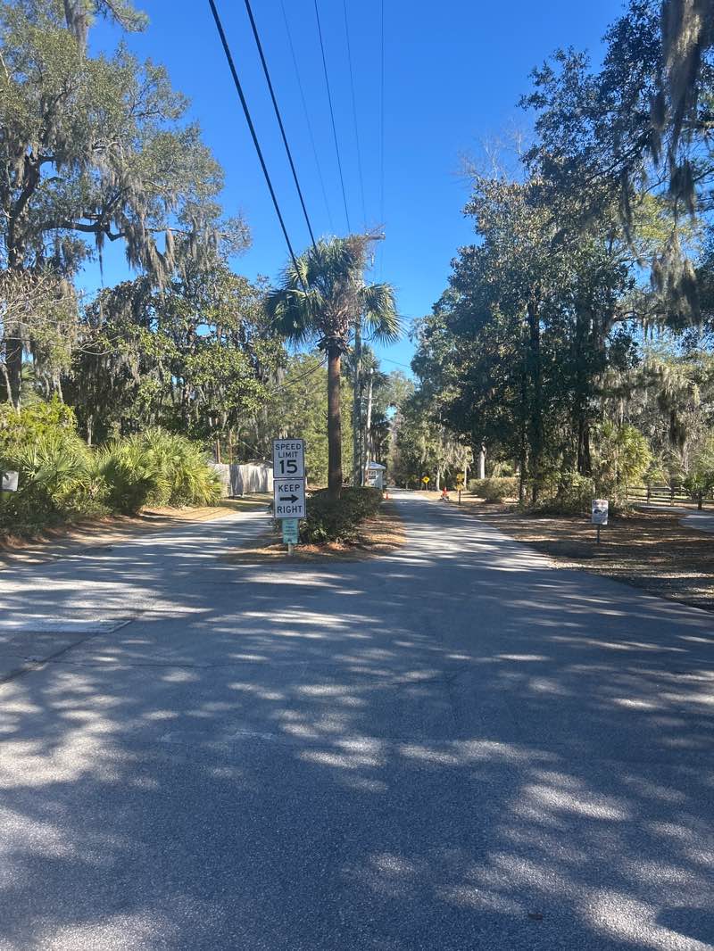 walking near me in Oatland Island Wildlife Center in winter