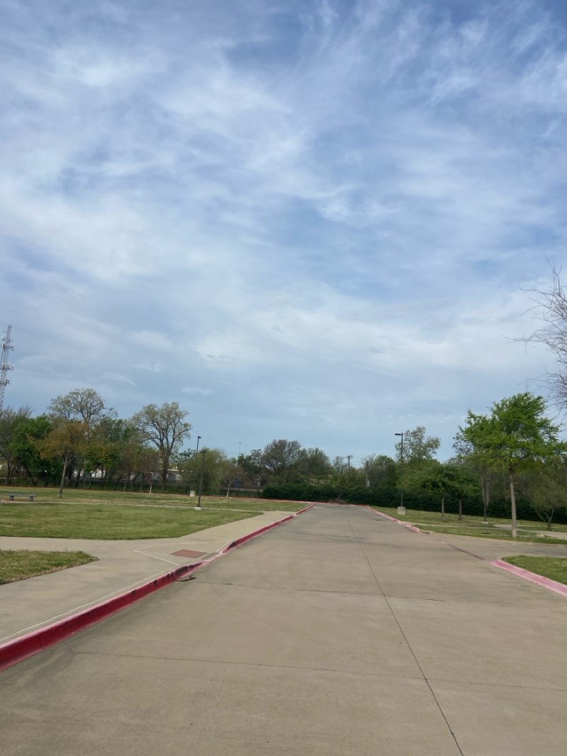 walking near me in Veterans Memorial Park in spring