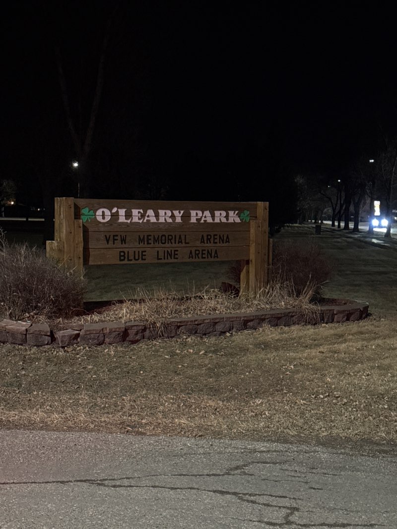 walking near me in O'Leary Park in spring