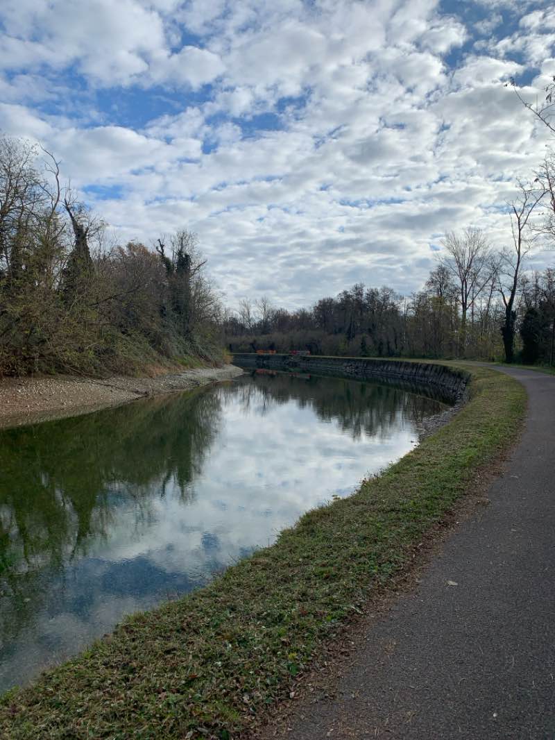 walking near me in Parco comunale Fabrizio De Andrè in winter
