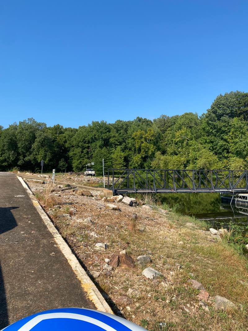 walking near me in Pickwick Landing State Park in autumn
