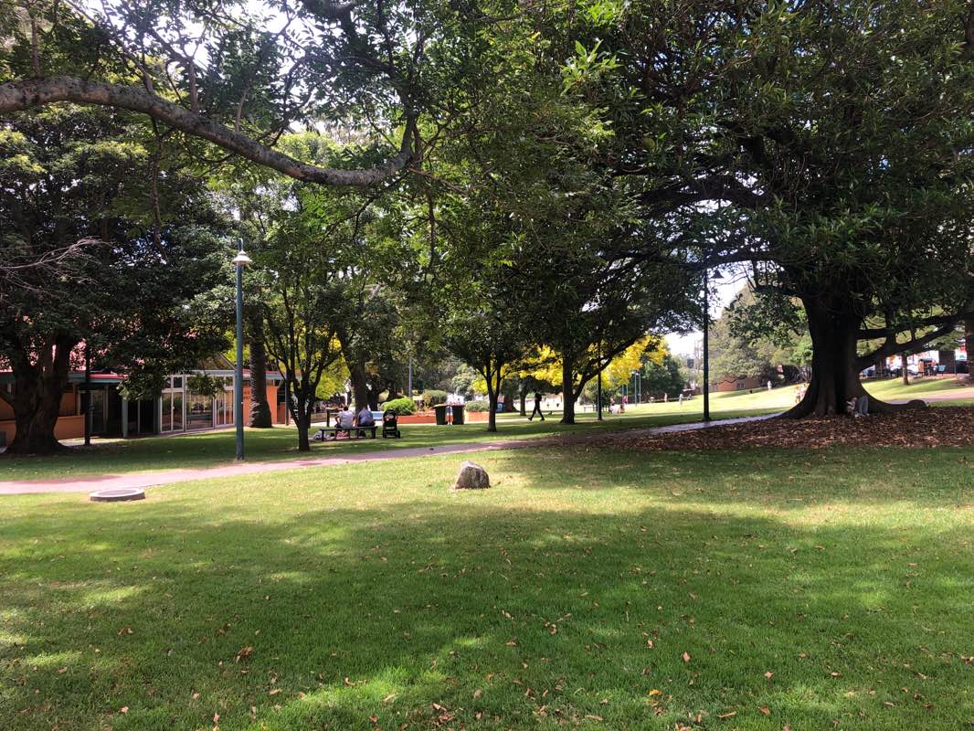 walking near me in Hindmarsh Park in summer