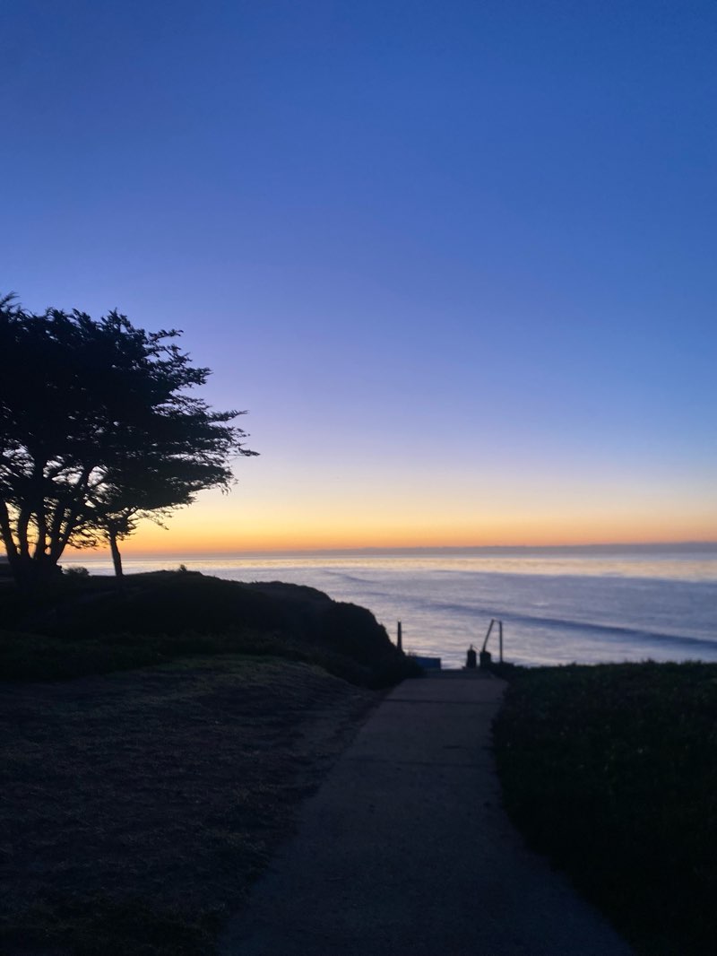 walking near me in Campus Point State Marine Conservation Area in autumn