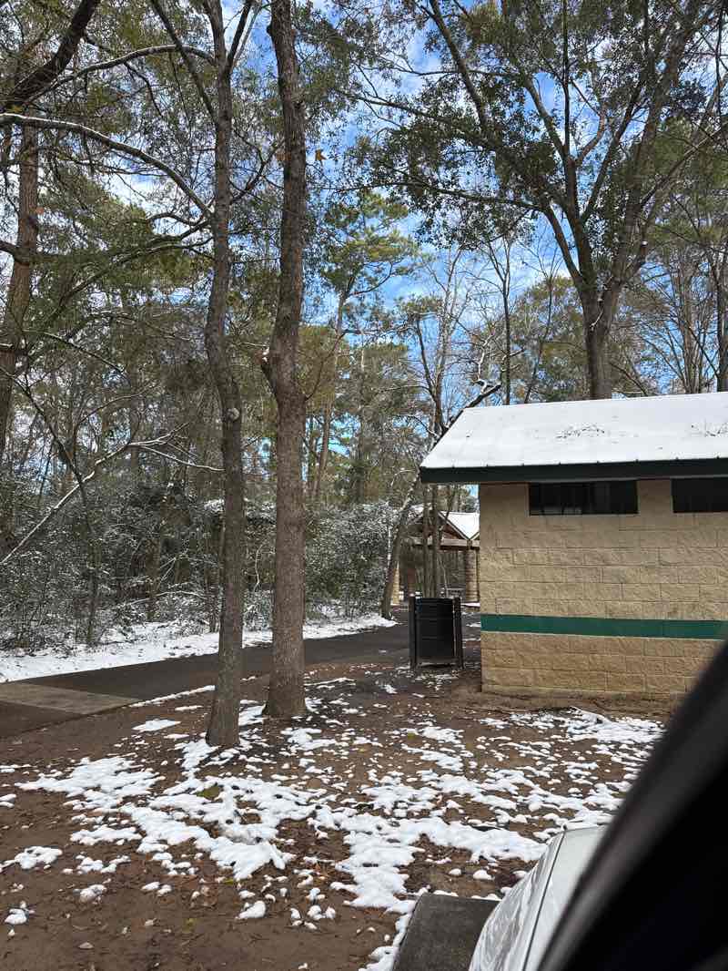 walking near me in Grogan's Point Park in winter