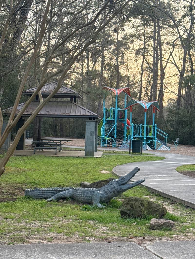 walking near me in Tallowberry Park in spring