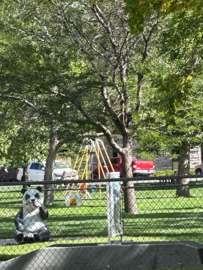 walking near me in Paul Stock Park in autumn