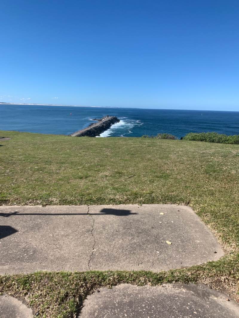 walking near me in Foreshore Park in summer
