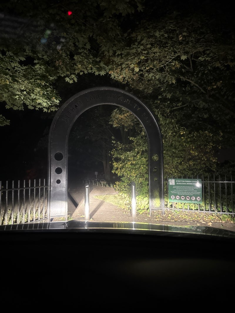 walking near me in Bitham Lane Community Park in autumn