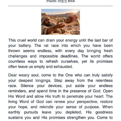 Walk By Faith CJ post image
