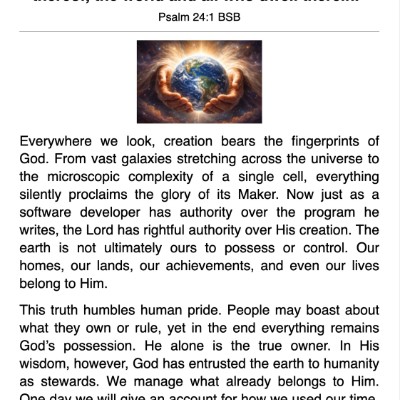 The Prayer Walk Group ✝️ CJ post image