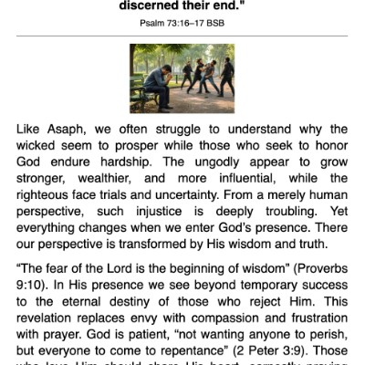 The Prayer Walk Group CJ post image