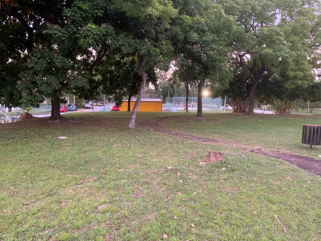 walking near me in Putra Bahagia 8 Park in summer