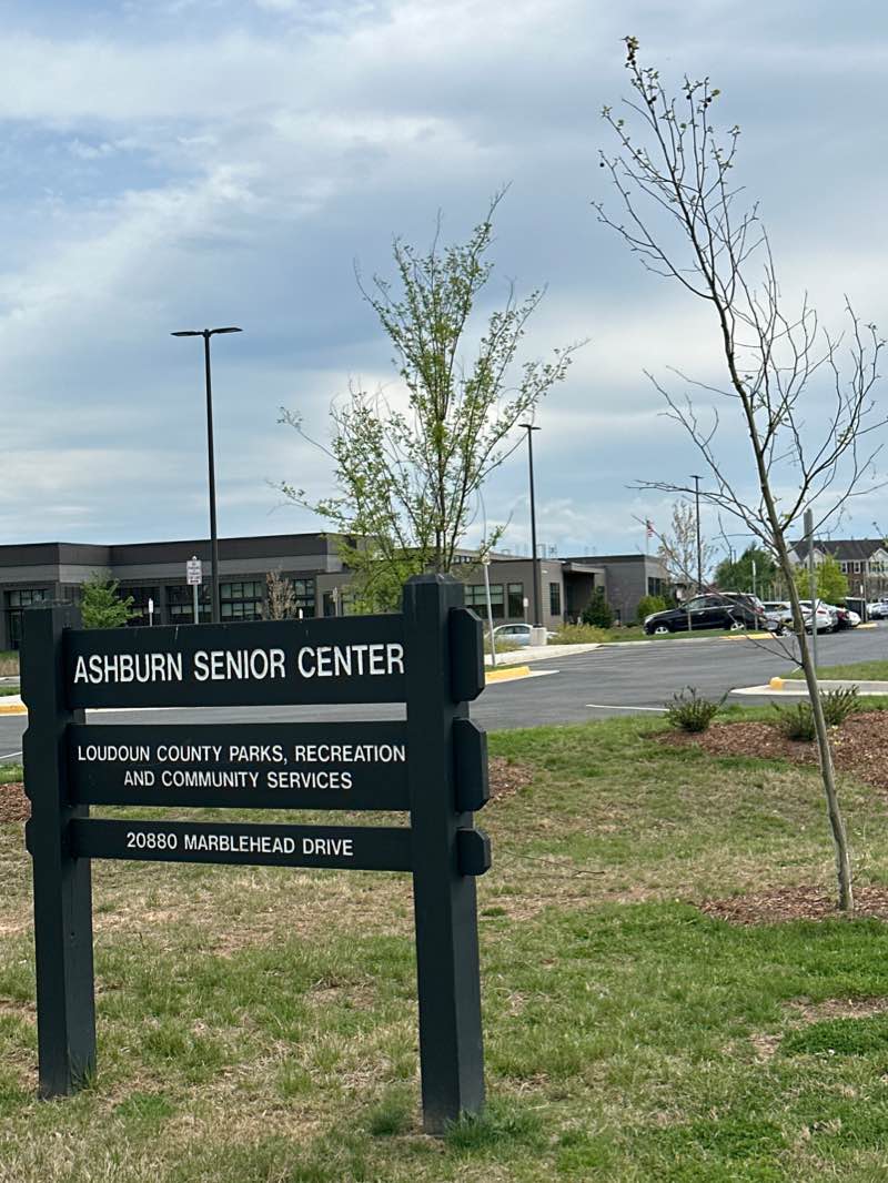 walking near me in Potomac Green Neighborhood Park in winter
