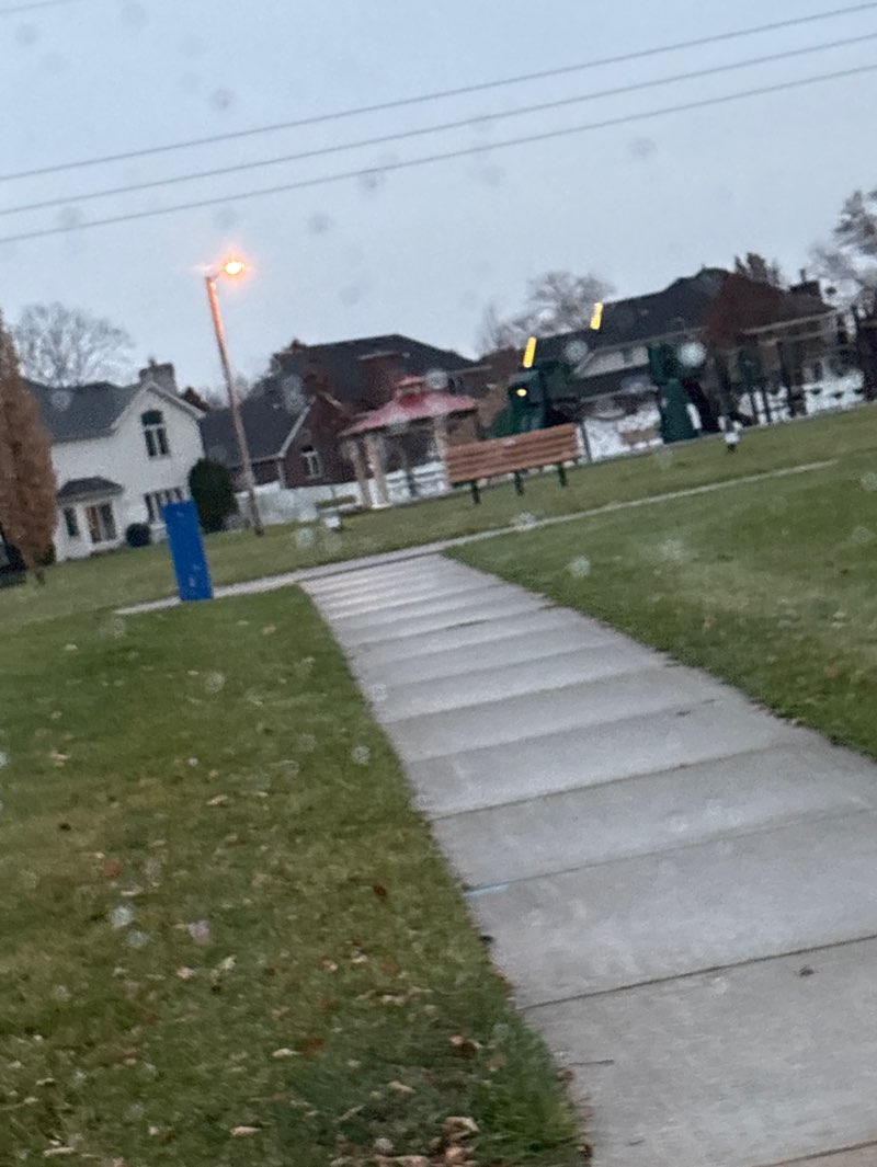 walking near me in White Oak Estates Park in autumn