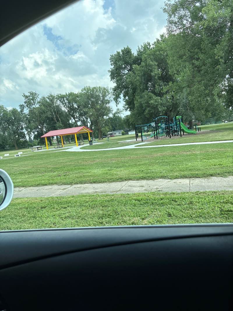 walking near me in Blackstone Park in autumn