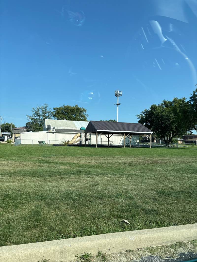 walking near me in New Holmes Park in autumn