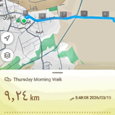 نادي واحة هجر للمشي والجري HOC yahya alabbad post image