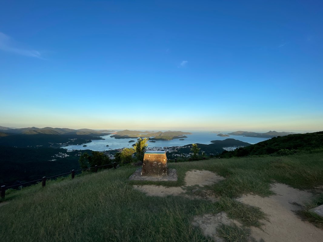 walking near me in Sai Kung Waterfront Park in winter