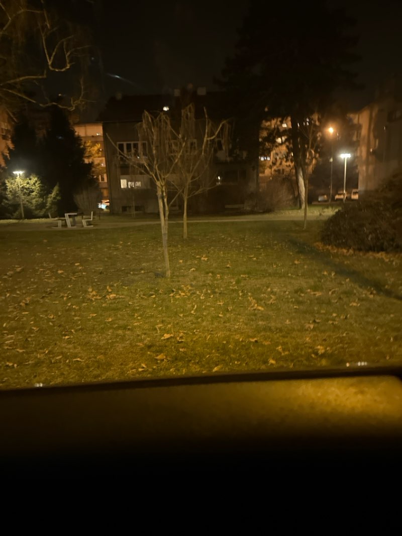 walking near me in Park Dinka Fija in winter