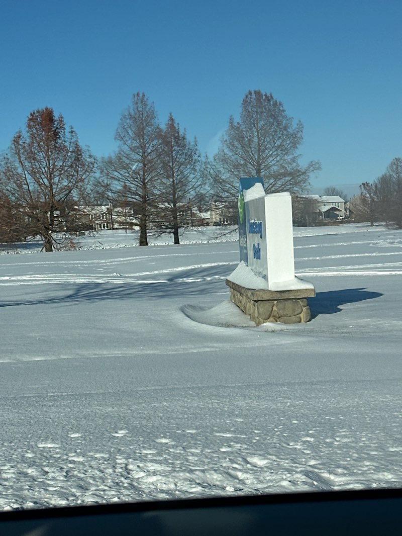 walking near me in Armstrong Park in winter