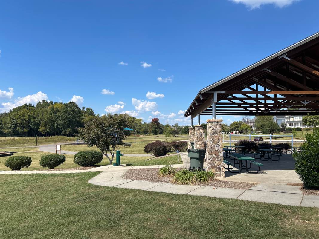 walking near me in James L. Dorton Park in autumn