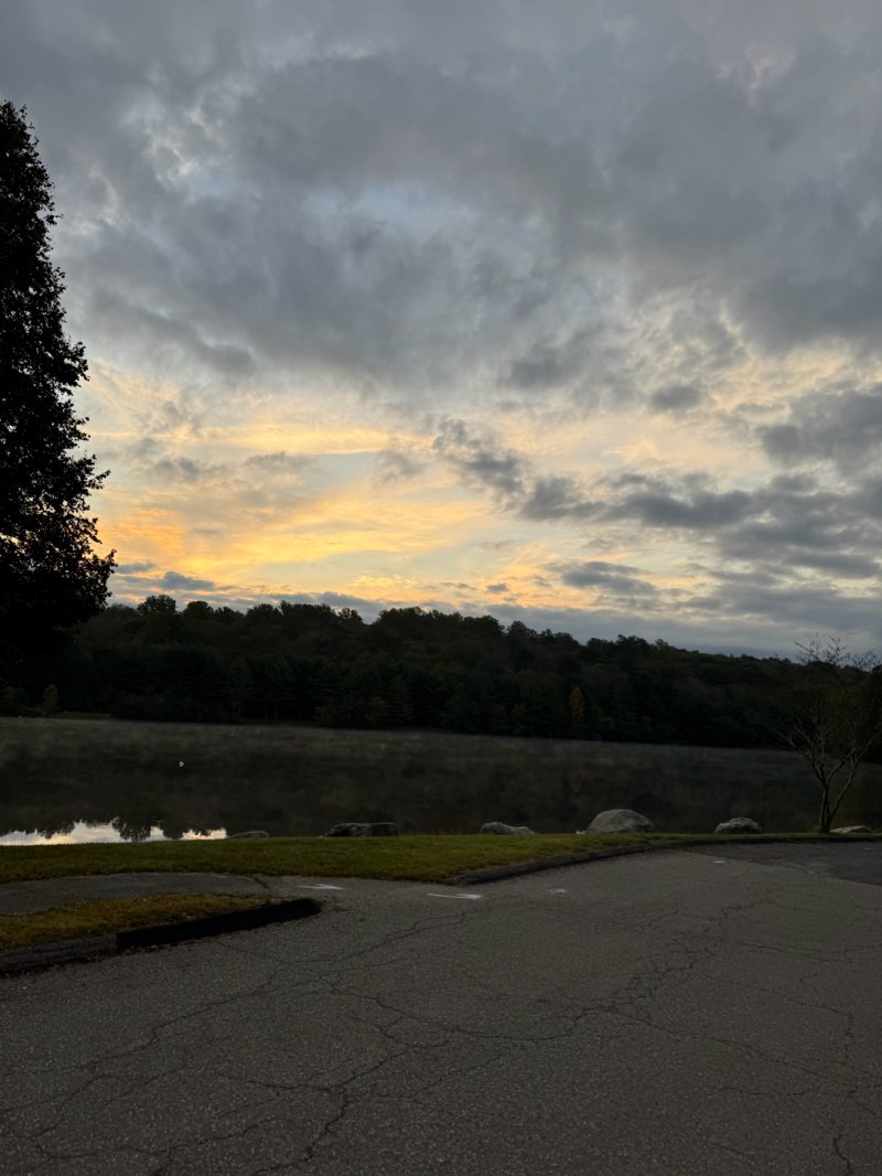 walking near me in William E. Wolfe Park in winter