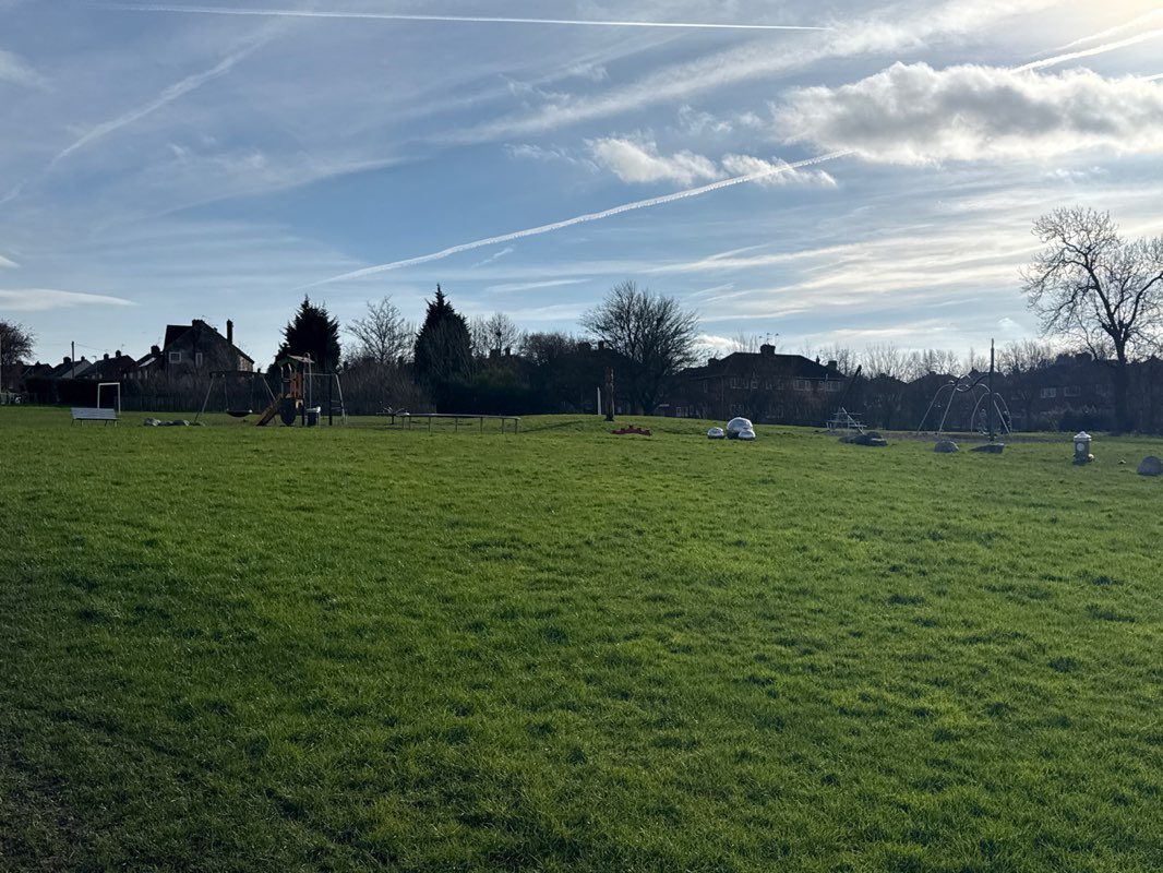 walking near me in Pease Park in winter