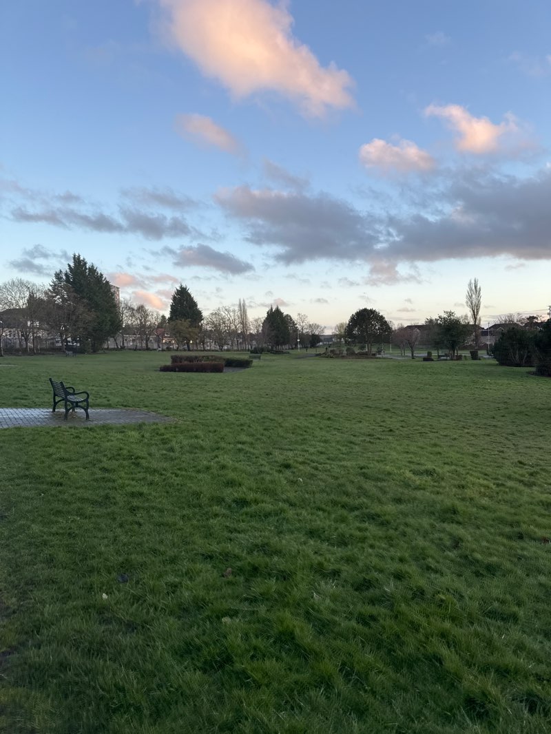 walking near me in Duchess of Hamilton Park in spring