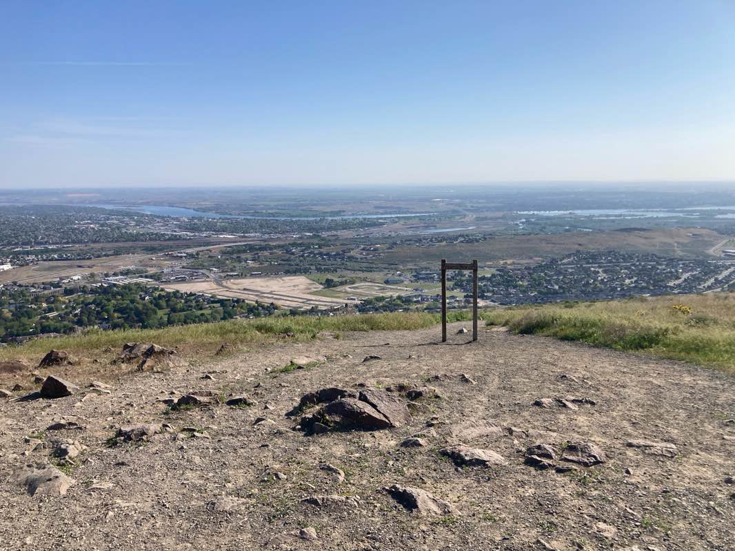 walking near me in Keene Road Trail in spring