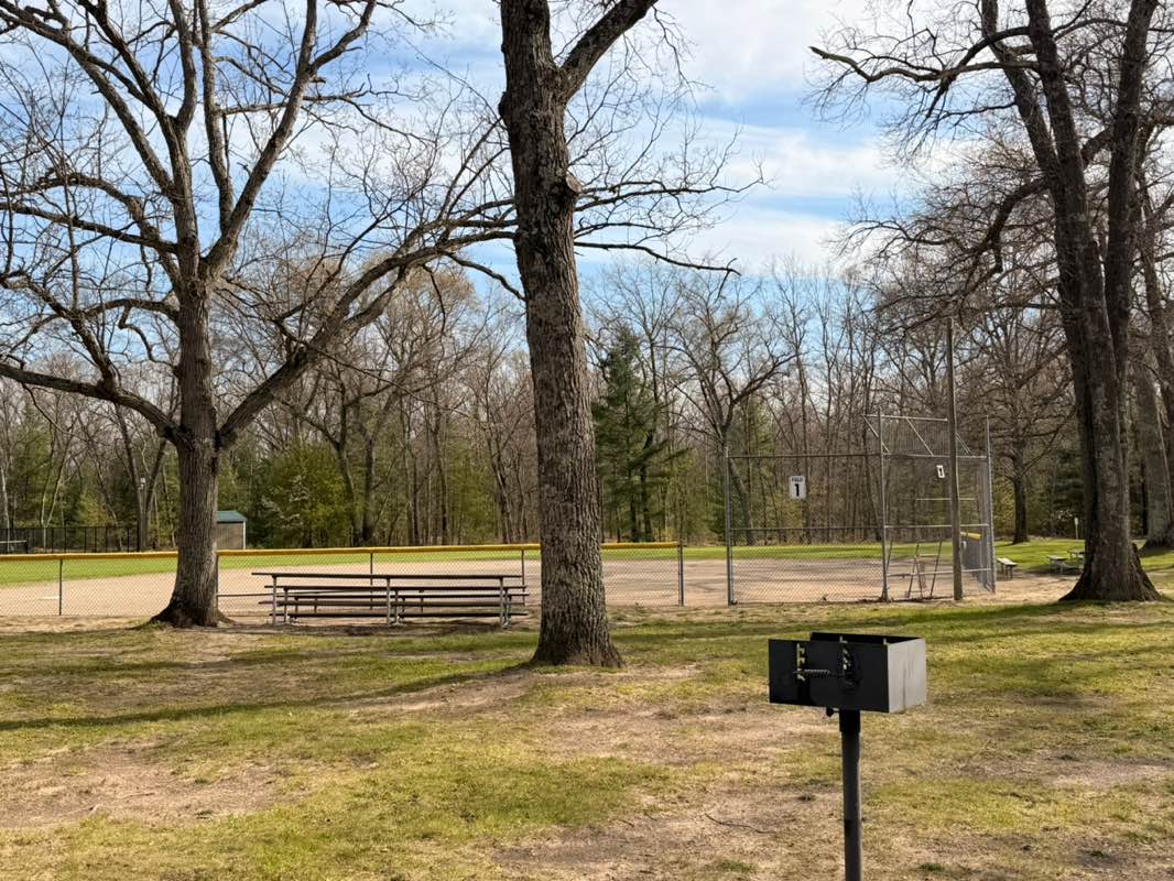 walking near me in Green Lake Township Memorial Park in spring