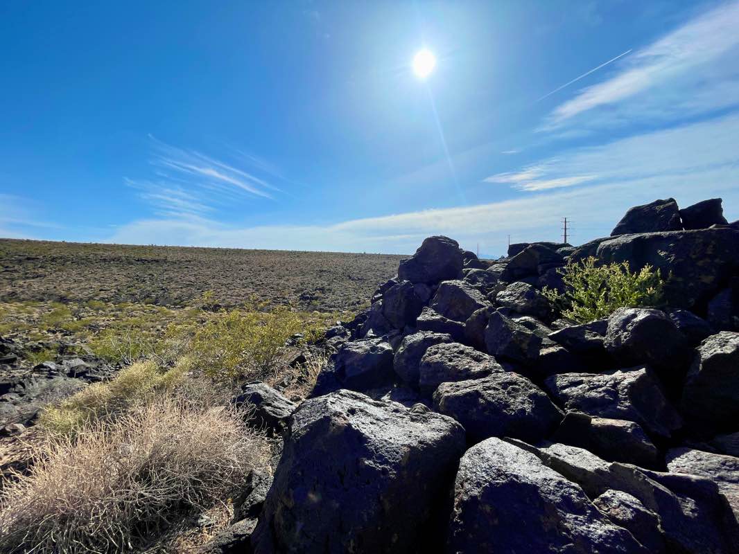 walking near me in Sloan Canyon National Conservation Area in winter