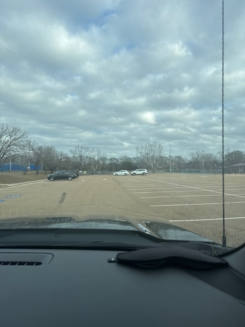 walking near me in Bazinsky Park in winter
