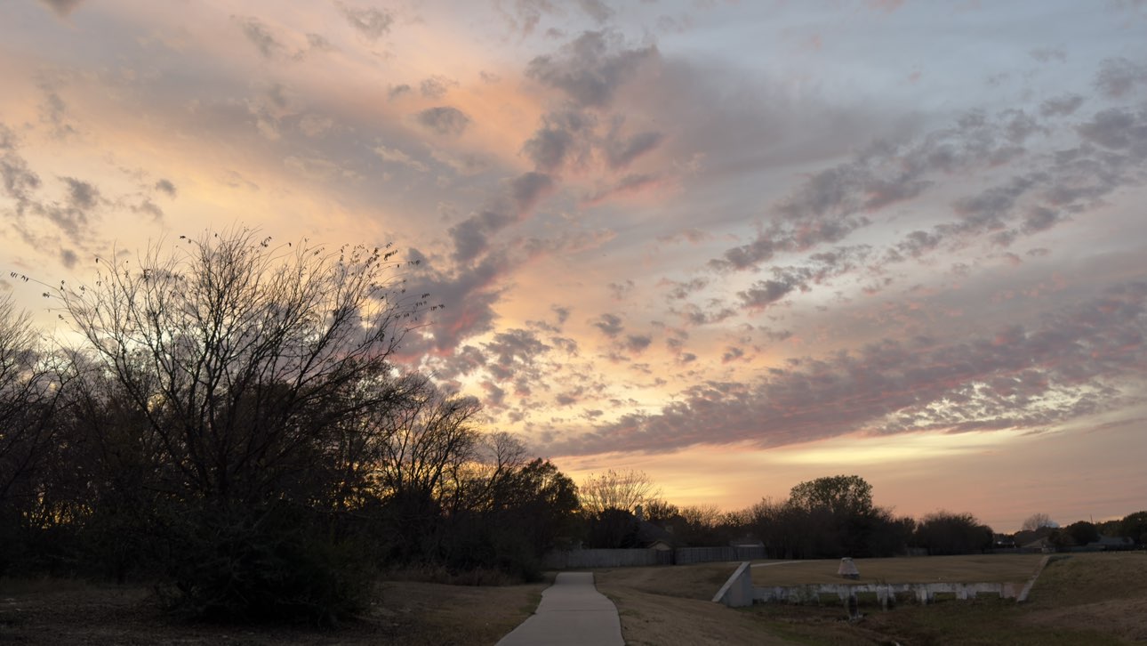 walking near me in Cooper Creek Park in winter