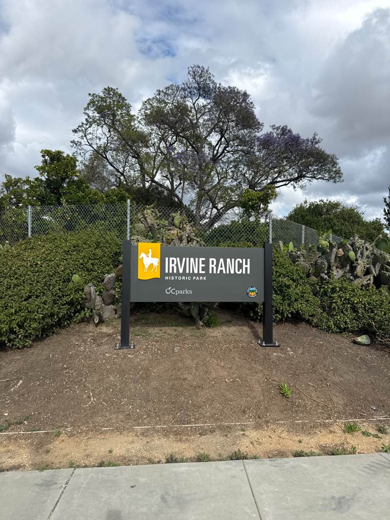 walking near me in Irvine Ranch Historic Park in spring