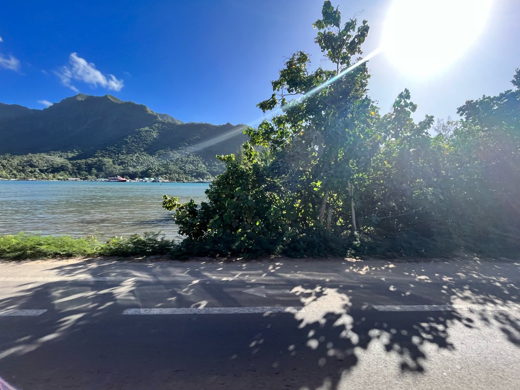 walking near me in Public Beach Tiahura in summer