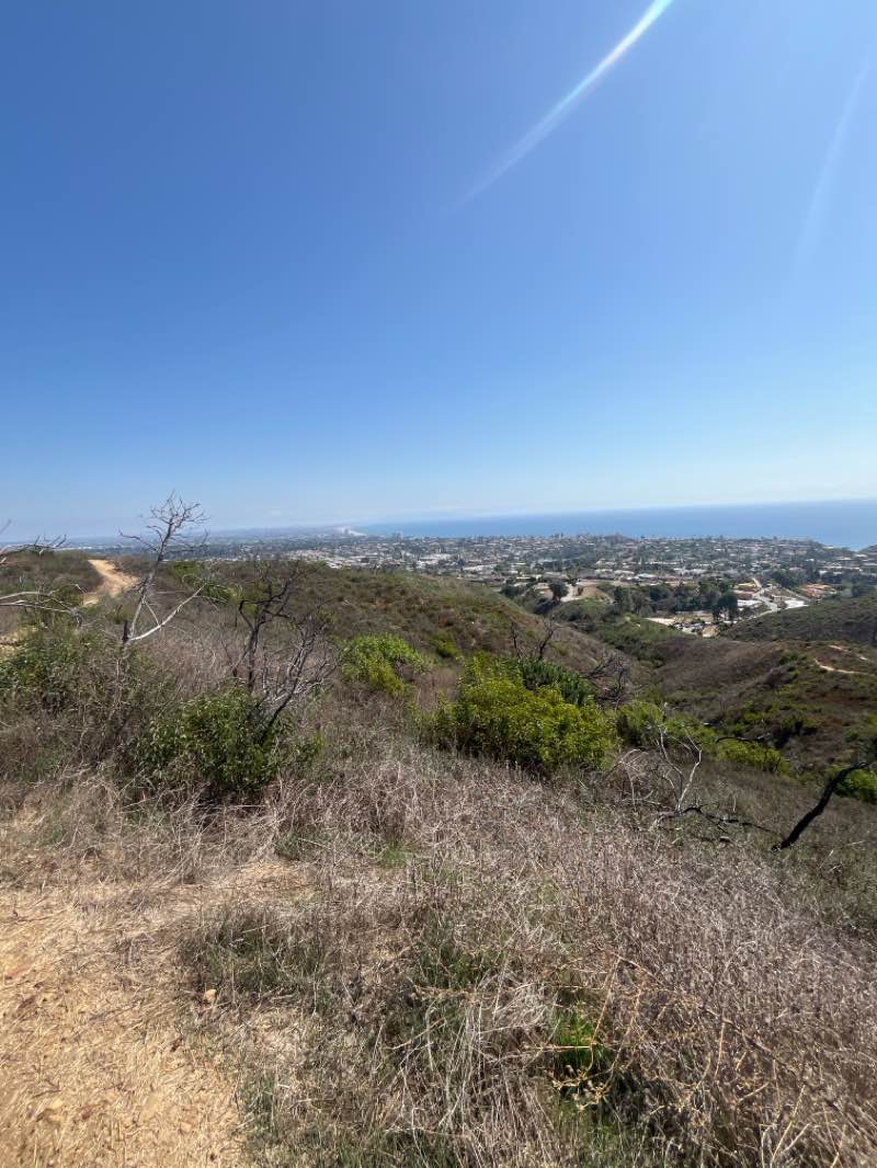 walking near me in Topanga State Park in autumn
