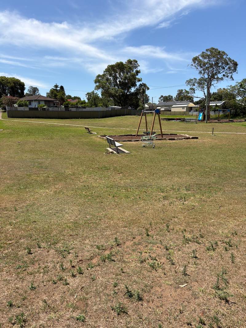 walking near me in James White Park in spring