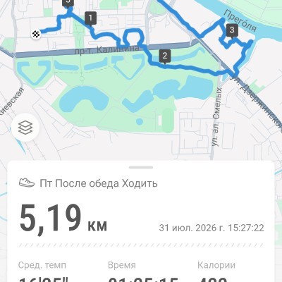 5Km Everyday Виктор post image