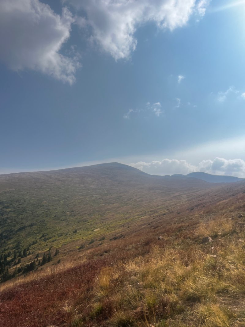 walking near me in James Peak Wilderness in autumn