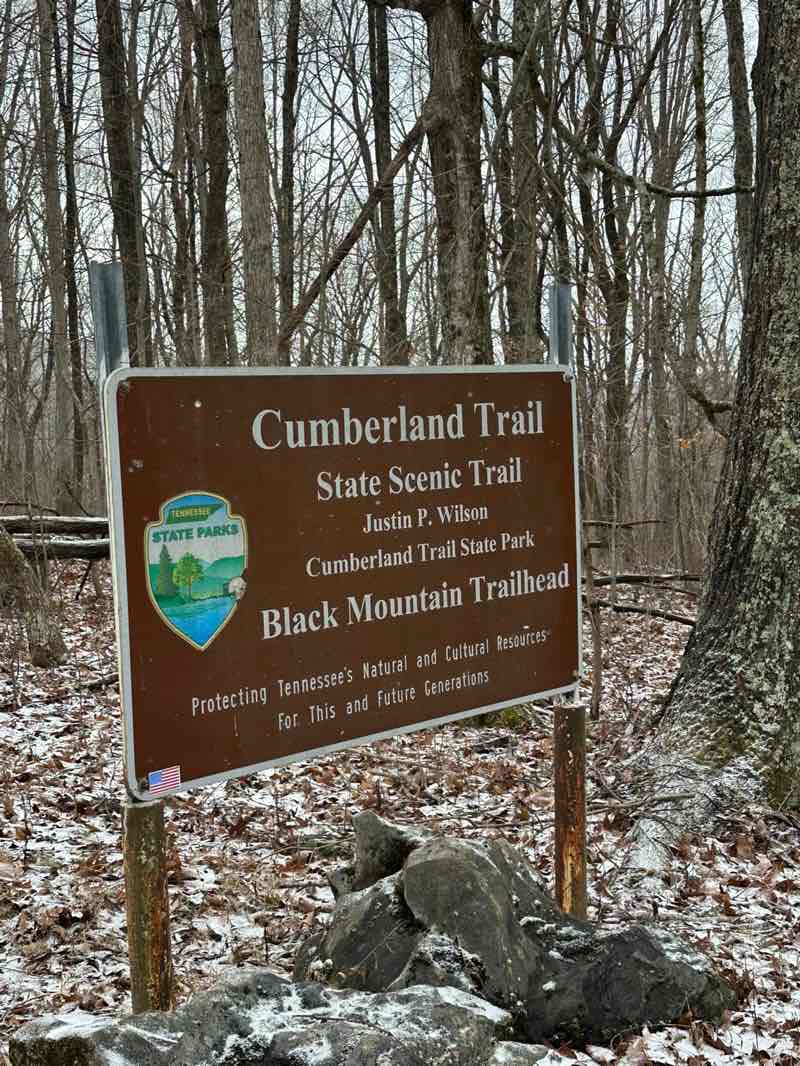 walking near me in Justin P. Wilson Cumberland Trail State Park in winter