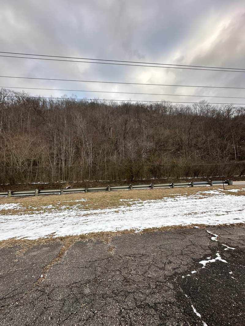 walking near me in Black Gem Park in winter