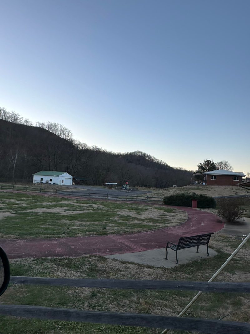 walking near me in Coal Run City Park in winter