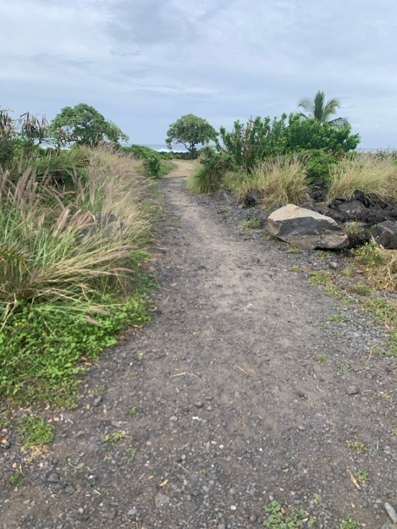 walking near me in Old Kona Airport State Recreation Area in spring