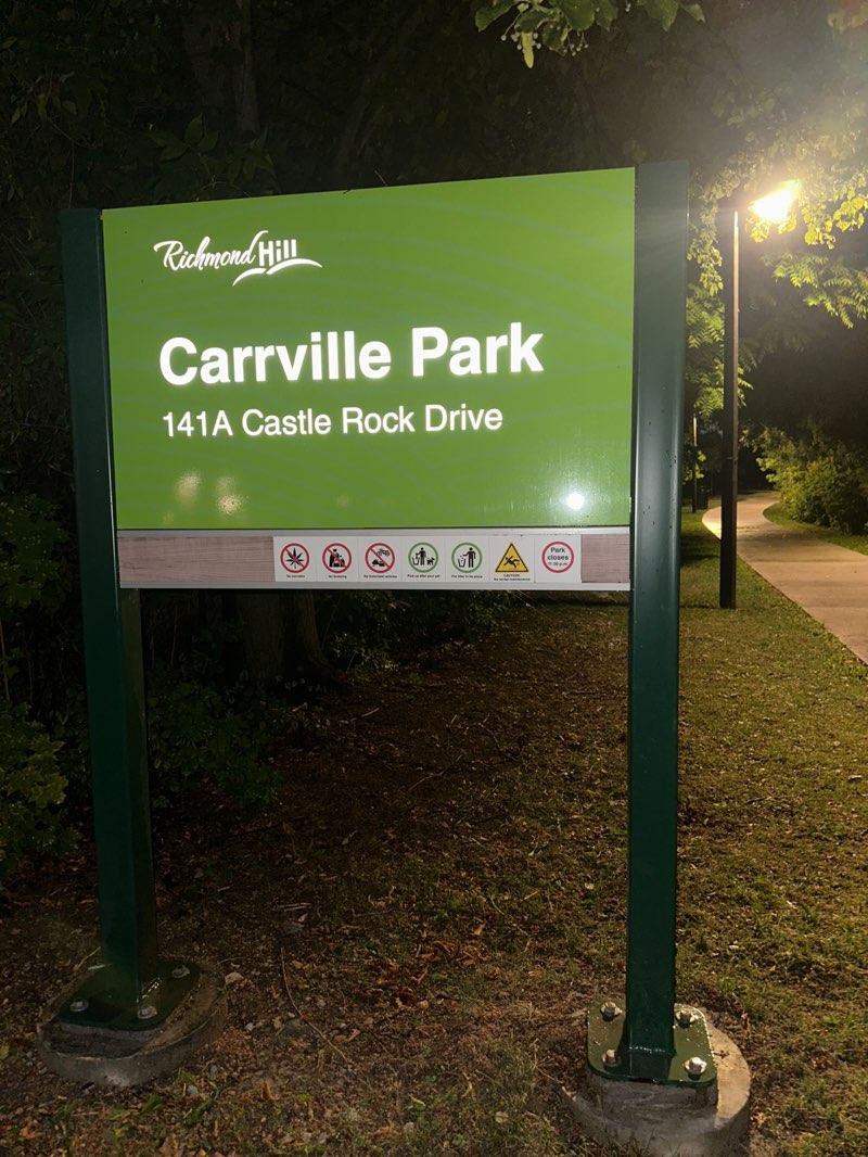 walking near me in Carrville Park in autumn