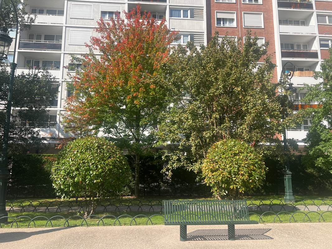 walking near me in Parc Charles Lorilleux in autumn