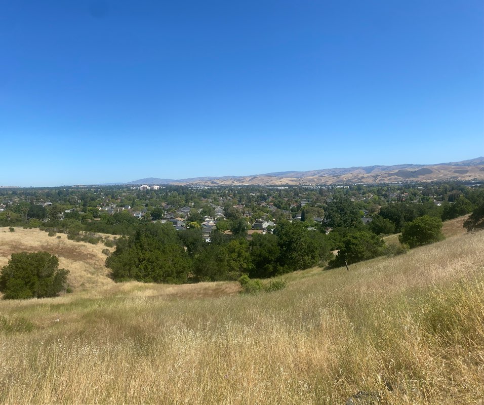 walking near me in Santa Teresa County Park in winter
